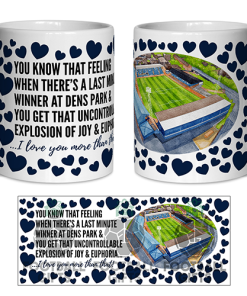 Dundee Fan Mug I Love you More Than That Love Hearts Mug Cup Valentines Day