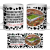 Grimsby Town Fan Mug I Love you More Than That Love Hearts Mug Cup Valentines Day
