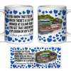 Leeds Utd Fan Mug I Love you More Than That Love Hearts Mug Cup Valentines Day