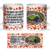 Luton Town Fan Mug I Love you More Than That Love Hearts Mug Cup Valentines Day