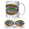 Peterborough Around The Grounds London Road Stadium Water Colour Mug Cup