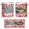 Sheffield United Fan Mug I Love you More Than That Love Hearts Mug Cup Valentines Day
