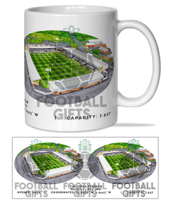 St Mirren Around The Grounds The SMISA Stadium Water Colour Mug Cup
