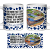 West Brom Fan Mug I Love you More Than That Love Hearts Mug Cup Valentines Day
