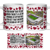 West Ham Fan Mug I Love you More Than That Love Hearts Mug Cup Valentines Day