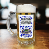 Everton Beer Glass I Love you More Than That Love Hearts Beer Glass