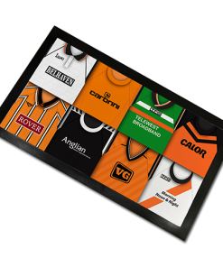Dundee United Classic Shirts Retro Home & Away Shirts Kit Montage Bar Runner