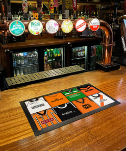 Alternative view of Dundee United Classic Shirts Retro Home & Away Shirts Kit Montage Bar Runner
