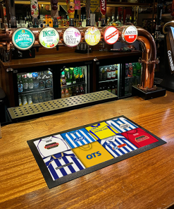 Alternative view of Kilmarnock Classic Shirts Retro Home & Away Shirts Kit Montage Bar Runner