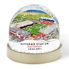 Aberdeen Around The Grounds Pittodrie Stadium Water Colour Snow Globe