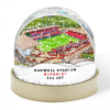 Barnsley Around The Grounds Oakwell Stadium Water Colour Snow Globe