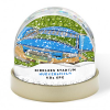 Huddersfield Around The Grounds Kirklees Stadium Water Colour Snow Globe