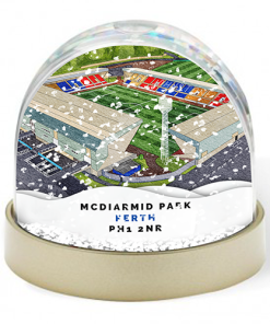St Johnstone Around The Grounds McDiarmid Park Stadium Water Colour Snow Globe