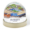 West Brom Around The Grounds The Hawthorns Stadium Water Colour Snow Globe