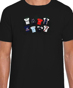 Dundee Retro Kits Black T-Shirt Classic Kits