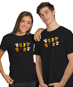 Motherwell Retro Kits Black T-Shirt Classic Kits - Image 4