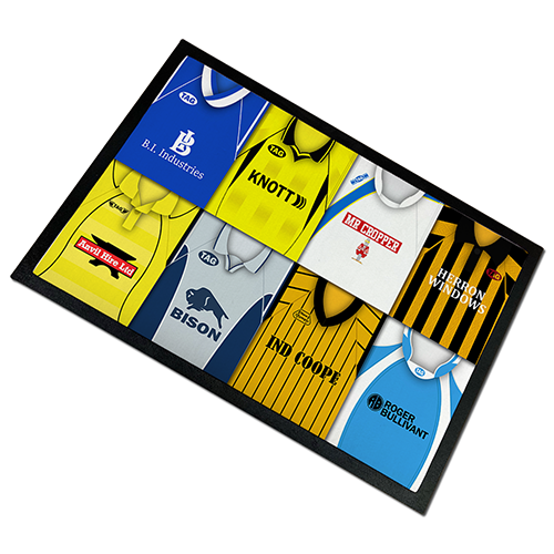 Burton Albion Retro Kits Montage Door Floor Mat