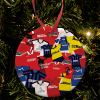 Crawley Town Retro Mash Christmas Tree Decoration Classic Kits