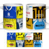 Burton Albion Retro Shirt Montage Mug