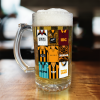 Hull City Retro Shirt Montage Beer Glass Classic Kits