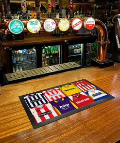 Alternative view of Cheltenham Town Classic Shirts Retro Home & Away Shirts Kit Montage Bar Runner