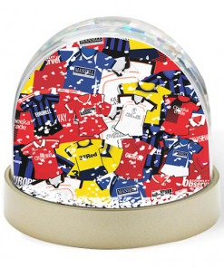 Crawley Town Retro Kit Mash Snow Globe