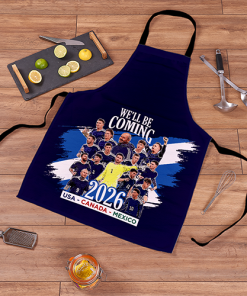 Alternative view of Scotland We'll Be Coming Apron World Cup 2026