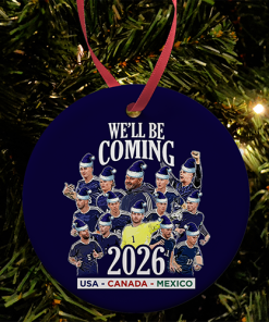 Scotland We'll Be Coming Christmas Tree Decoration World Cup 2026