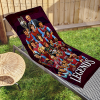 Aston Villa Club Legends Beach Towel