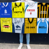 Burton Albion Retro Kit Montage Football Flag High Quality Classic Kits