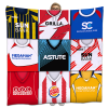 Stevenage Classic Kits Montage Retro Shirt Fleece Blanket / Throw