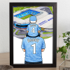 Coventry City Father & Son At The Match Personalised Stadium Framed Print