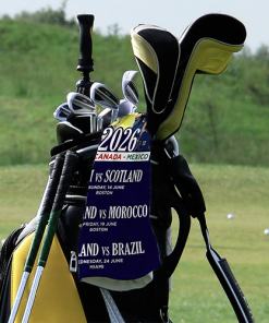 Scotland We'll Be Coming Golf Towel World Cup 2026 Golf Towel