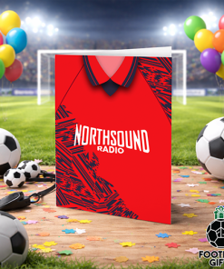 Alternative view of Aberdeen Home Shirt 1994 Greeting Card Classic Kits Name & Number