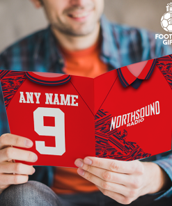 Aberdeen Home Shirt 1994 Greeting Card Classic Kits Name & Number