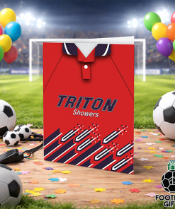 Alternative view of Birmingham City Away Shirt 1995 Greeting Card Classic Kits Name & Number