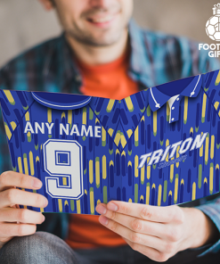 Birmingham City Home Shirt 1992 Greeting Card Classic Kits Name & Number