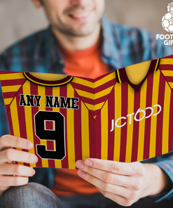 Bradford City Home Shirt 1998 Greeting Card Classic Kits Name & Number