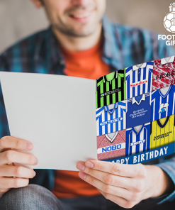 Alternative view of Brighton Happy Birthday Greeting Card Retro Shirt Montage Classic Kits