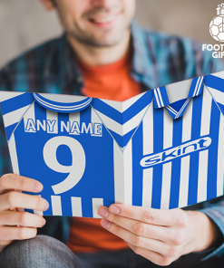 Brighton Home Shirt 1999 Greeting Card Classic Kits Name & Number