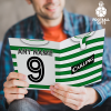 Celtic Home Shirt 2003 Greeting Card Classic Kits Name & Number