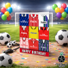 Charlton Athletic Happy Birthday Greeting Card Retro Shirt Montage Classic Kits
