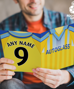 Chelsea Away Shirt 1997 Greeting Card Classic Kits Name & Number