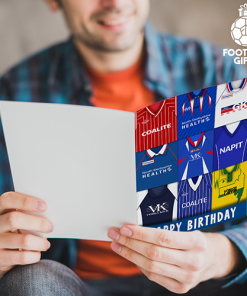 Alternative view of Chesterfield Happy Birthday Greeting Card Retro Shirt Montage Classic Kits
