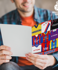 Alternative view of Crystal Palace Happy Birthday Greeting Card Retro Shirt Montage Classic Kits
