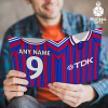 Crystal Palace Home Shirt 1996 Greeting Card Classic Kits Name & Number