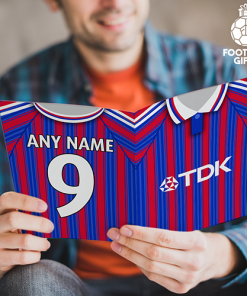 Crystal Palace Home Shirt 1996 Greeting Card Classic Kits Name & Number