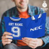 Everton Home Shirt 1994 Greeting Card Classic Kits Name & Number