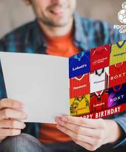 Alternative view of Forest Happy Birthday Greeting Card Retro Shirt Montage Classic Kits