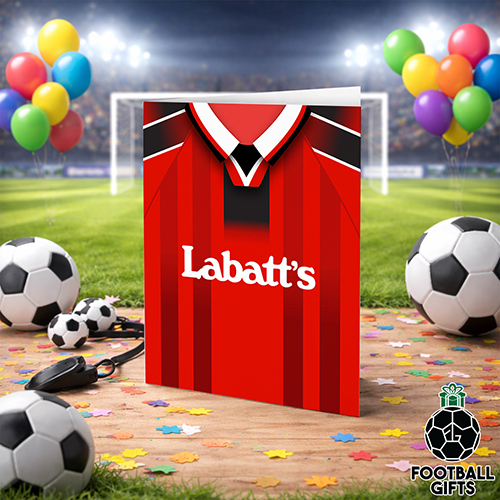 Forest Home Shirt 1997 Greeting Card Classic Kits Name & Number - Image 2